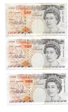 Billets de 10 livres de la