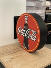 Enseigne lumineuse coca cola - enseigne,