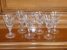 6 Verres en Cristal
