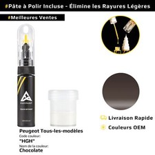 Peinture de retouche pour Peugeot Tous modèles Code: HGH Chocolate