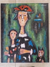 Roland Chanco Huile sur toile