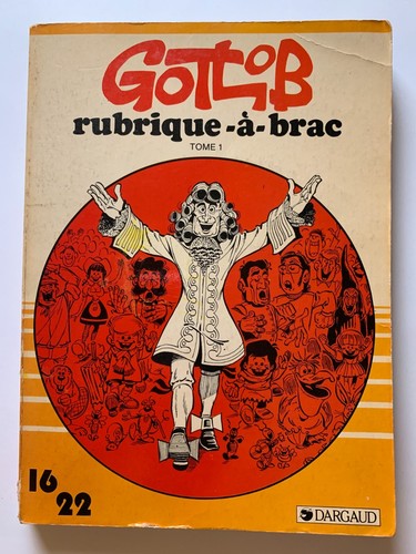 Gotlib rubrique brac tome - rubrique,