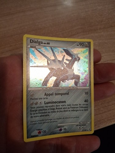 Carte pokémon dialga - pokémon, 1/130