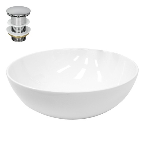 Lavabo céramique blanc - en,