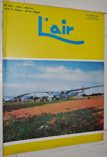 Aviation air 692 oct - l'air,