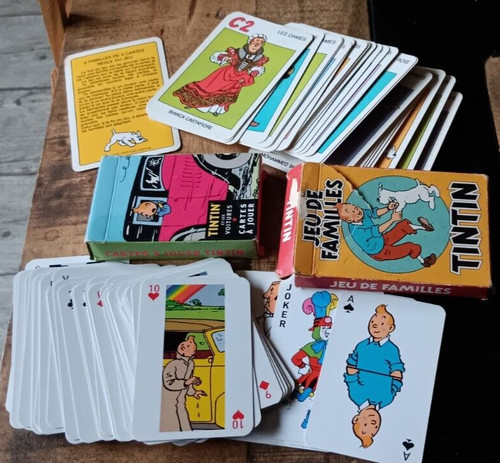 Tintin hergé lot de jeux - &,