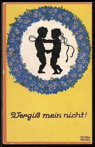 Carte postale artiste dora - postale,
