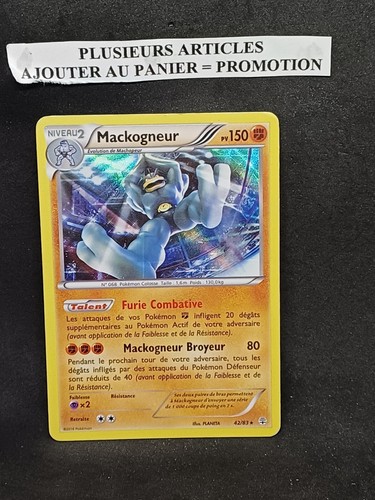 Carte pokemon mackogneur - pokemon,