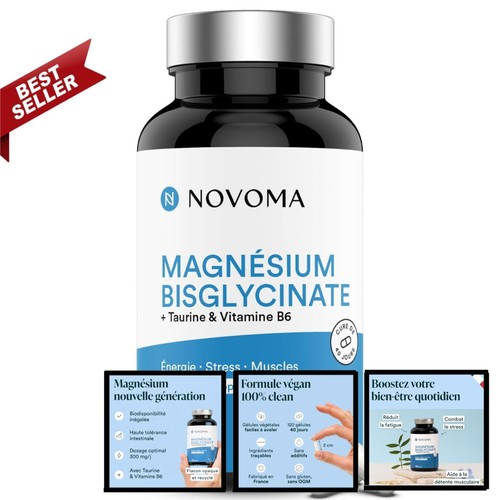Novoma magnésium bisglycinate - magnésium,