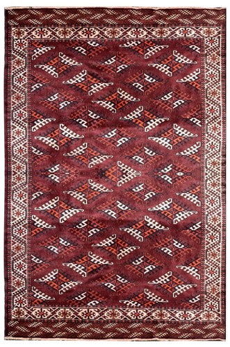 Tapis turkmène boukhara yomud - tapis,