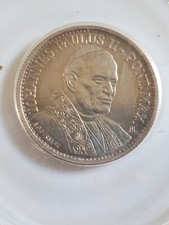 Médaille Jean Paul II Argent 1983 sous capsule