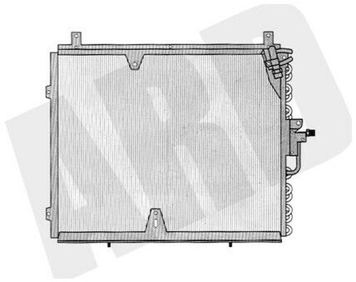 Radiateur condensateur climat - radiateur,