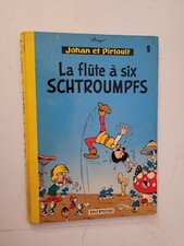 Johan et Pirlouit T9 , 1974, dos rond en bon état.