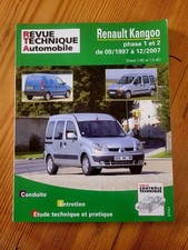 Revue Technique Automobile Renault Kangoo Phase 1 et 2 09/97 a 12/07 1.9D 1.5dci