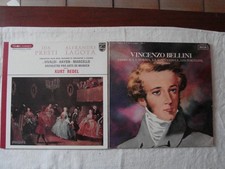 Ida Presti - Alex. Lagoya  disque dédicace  -  V. BELLINI ; Norma - 3 LP