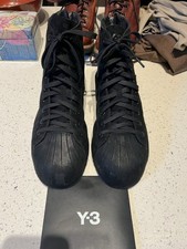 Y3 Yohji Yamamoto Black Suede