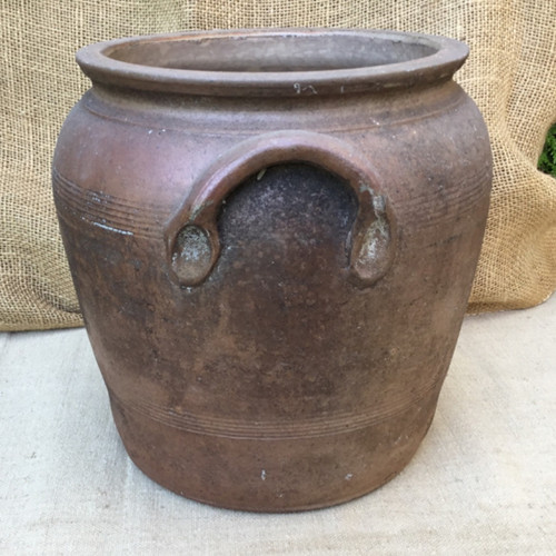 Ancien pot graisse - a,