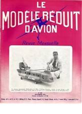 MRA N°409 PLAN : MOTOMODELE VOL LIBRE "HOLLIDAY"  0.8cc / "TRUCAVOIR" PLANEUR