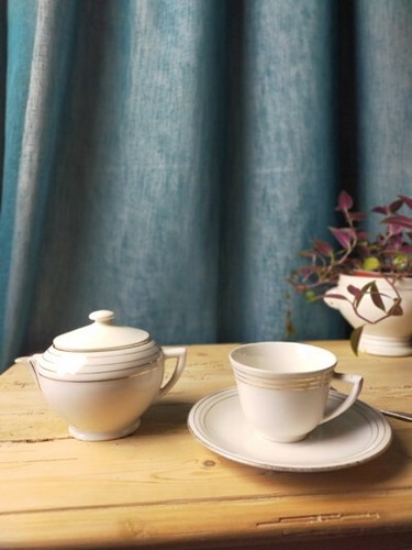 Tasse café avec soucoupe - café,