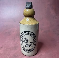 Bouteille de bière ancienne Bullard & sons Norwich Bullards