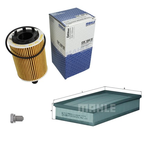 Mahle inspection set pour - pour, vw