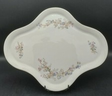 PLATEAU ANCIEN THE/ CAFE L 41 PORCELAINE DE VIERZON OU LIMOGES BRINDILLES XIXe