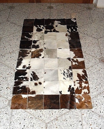 Tapis salon cuir - cuir, en