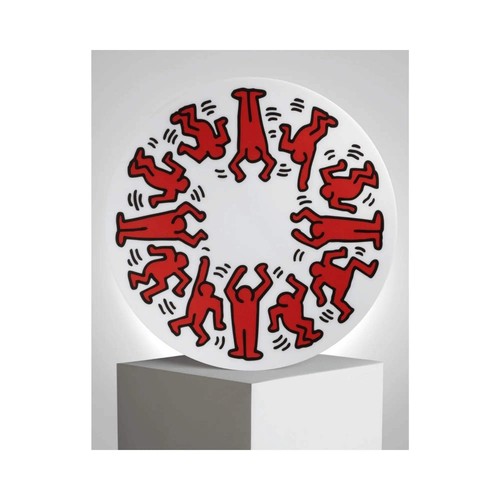 Keith haring porcelain plate - haring,,