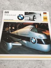 BMW 500 side-car record 1955 Carte moto Collection Atlas Allemagne