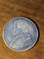 Scudo Pie IX 1856 – Argent
