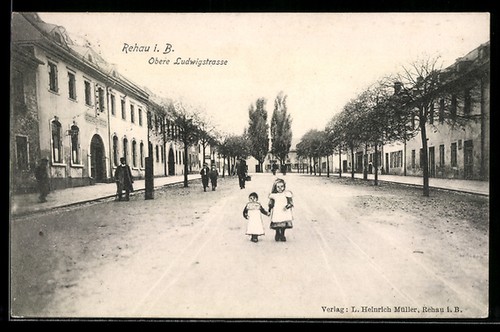 Carte postale rehau b - carte, i.