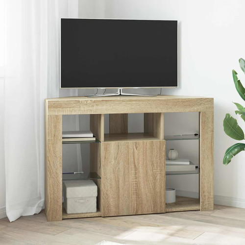 Meuble led angle avec - tv,