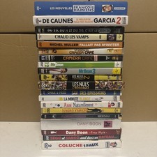 LOT DE 20 DVD originaux Humour One Man Show Spectacle Comique Squetch Caméra FR