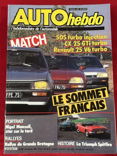 Auto hebdo autohebdo 499 - hebdo, 28