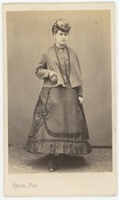 CDV circa 1865. Portrait d'une