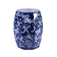 Blue & White Octagonal