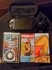 Sony PSP-E1004 Street - Noire - 100% fonctionnelle + Jeu GTA + Chargeur