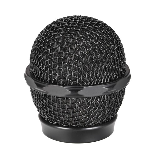 Noir microphone boule tête - microphone,