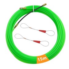 Aiguille Electricien 15M avec 2 Ressorts de Guidage 3mm Tire Cable Electrique...