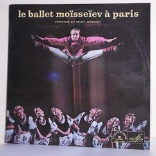 33T LE BALLET MOÏSSEÏEV Disque LP 12" A PARIS Militaire Russie CHANT MONDE 74245