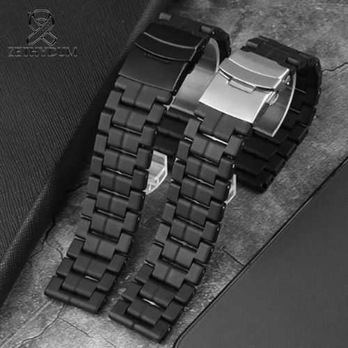 23mm carbon fiber watch band - carbon,