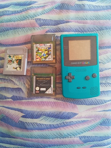 Game boy color bleu - boy,