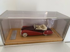 CHROMES 069 - Voisin C28 Cabriolet Saliot 1938 sn53002 Burgundi 1/43 Scale