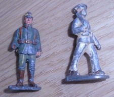 lot FIGURINE petit SOLDAT militaire plomb alu ww1 ? quiralu aludo cbg mignot