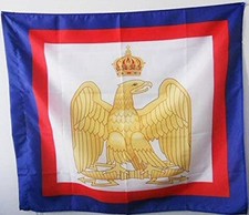 Drapeau 1ER EMPIRE/NAPOLEON 1ER/90X90cm 