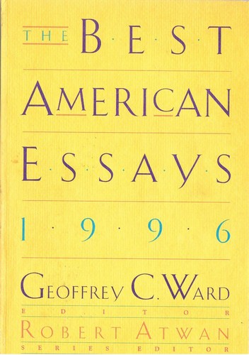 The best american essays 1996 - best,