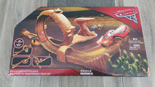 Cars Disney Willy's Butte Track Set Occasion Rare Complet avec boîte.