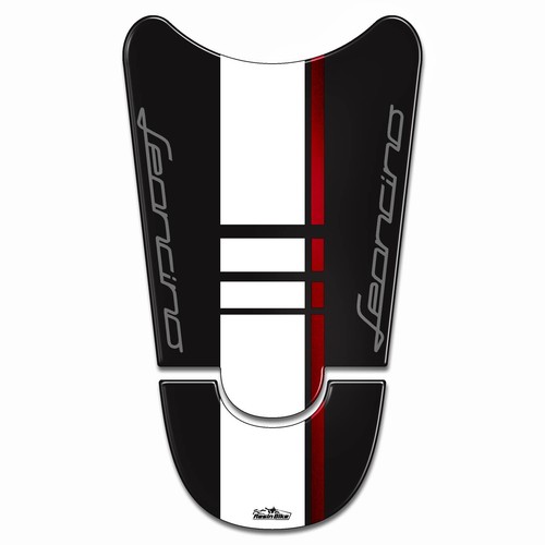 Autocollant reservoir moto - 3d,