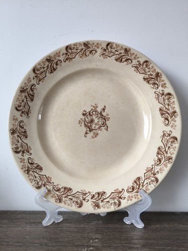 Plat rond grande assiette - assiette, en