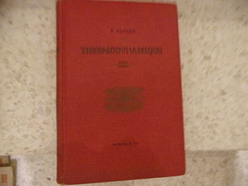 Thermodynamique rocard - |, |